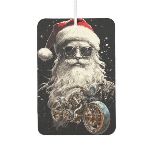 EEN LEUKE RIT VOOR DE KERSTMAN LUCHTVERFRISSER (Voorkant)