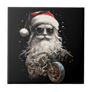EEN LEUKE RIT VOOR DE KERSTMAN TEGELTJE