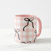 Een leuke roze mok (Voorkant rechts)