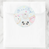 Een leuke Sticker... Ronde Sticker (Tas)