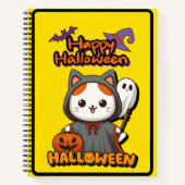 Een leuke tip voor Halloween. Notitieboek (Voorkant)