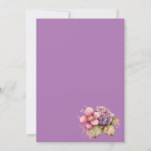 Een leuke uitnodiging voor een feestdag (Achterkant)