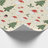 Een leuke vakantie cadeau inpakpapier (Hoek)