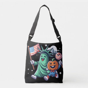 Een leuke viering van Halloween en de Verenigde St Crossbody Tas