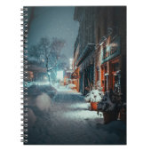 Een leuke winter notitie boek (Voorkant)