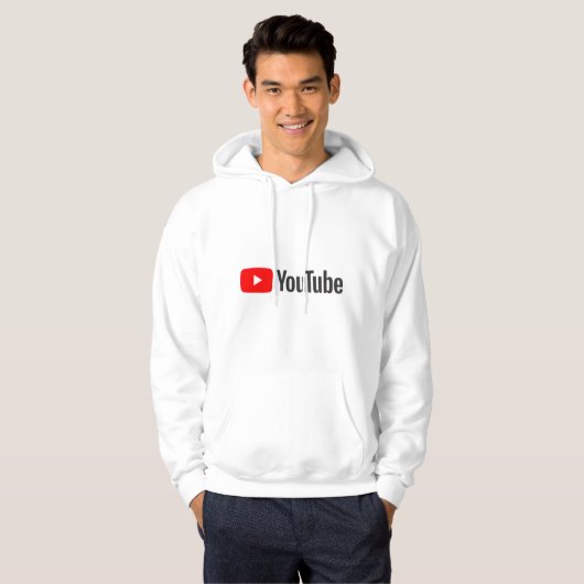 Een leuke YouTube hoodie (Voorkant volledig)