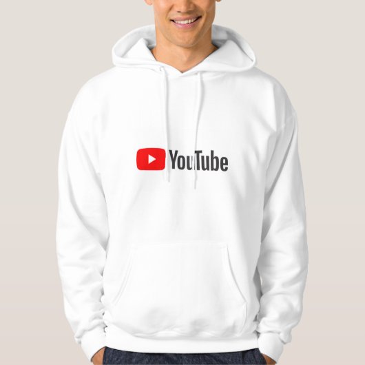 Een leuke YouTube hoodie (Voorkant)