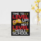 Een level omhoog gaan Middelbare School Video Game Kaart (Gele Bloem)