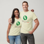 Eén leven één stem t-shirt (Unisex)