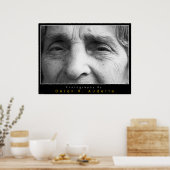 Een leven in de ogen poster (Keuken)