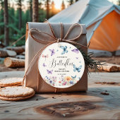 Een leven lang vlinders Bruidsfeest Tafel Bedankjes Labels