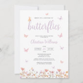 Een leven lang vlinders Vrijgezellenfeest Kaart (Voorkant)