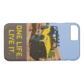 ÉÉN LEVEN. LEVEN HET. Case-Mate iPhone CASE (Achterkant (Horizontaal))