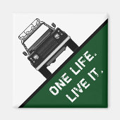 ÉÉN LEVEN. LEVEN HET. MAGNEET (Voorkant)