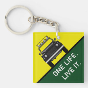 ÉÉN LEVEN. LEVEN HET. SLEUTELHANGER