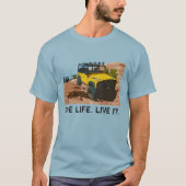 ÉÉN LEVEN. LEVEN HET. T-SHIRT (Voorkant)