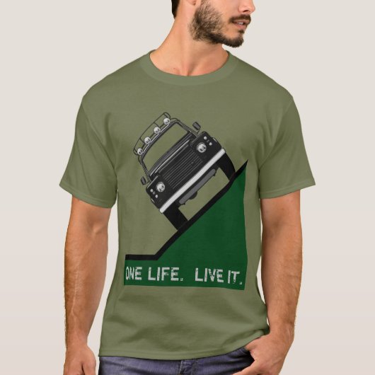 ÉÉN LEVEN. LEVEN HET. T-SHIRT (Voorkant)
