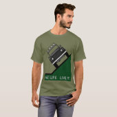 ÉÉN LEVEN. LEVEN HET. T-SHIRT (Voorkant volledig)