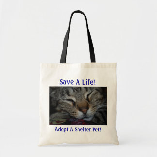 Een leven redden! Neem een Shelter Pet aan! Tote Bag