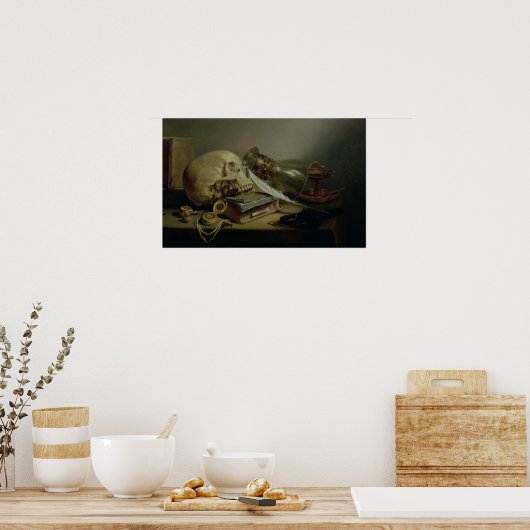 Een leven van Vanitas Poster (Keuken)
