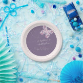 Een leven van vlinders Custom Vrijgezellenfeest Papieren Bordje (Feest)