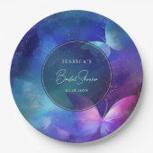 Een Leven van Vlinders Vrijgezellenfeest Papieren Bordje (Voorkant)