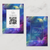 Een leven van vlinders Vrijgezellenfeest register Informatiekaartje (Voorkant / Achterkant)