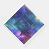 Een Leven van Vlinders Vrijgezellenfeest Servet (Hoek)