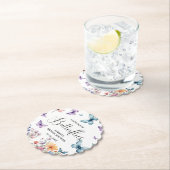 Een leven van vlinders Vrijgezellenfeest tafel Kartonnen Onderzetters (Insitu)