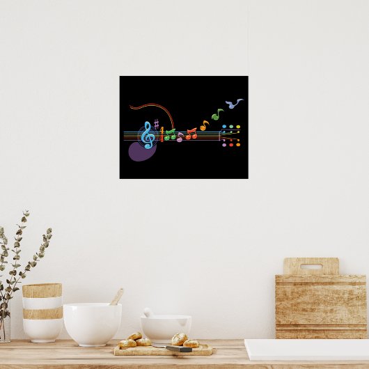 een leven van zijn eigen poster (Keuken)