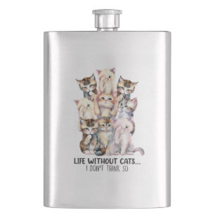 Een leven zonder katten? Ik denk het niet Flacon