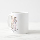 "Een leven zonder katten... ik denk het niet" Scha Koffiemok (Voorkant links)