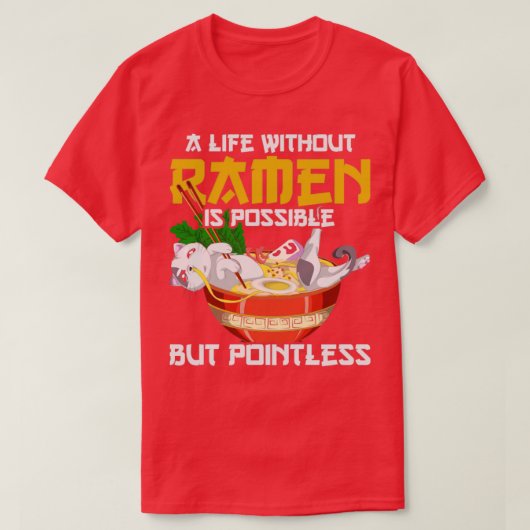 Een leven zonder ramen is mogelijk, maar zonder po t-shirt (Design voorkant)