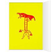 Een levende Donkey ~ CHANGE COLOR Kaart balanceren (Binnen (Links))