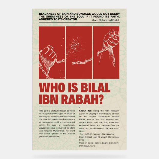 Een levende les over het Poster van de Menselijke  (Voorkant)