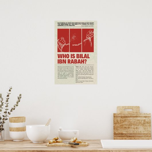 Een levende les over het Poster van de Menselijke  (Keuken)