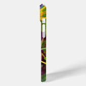 Een levendig bloementouch klassiek ontwerp Case-Mate iPhone case (Achterkant / Links)