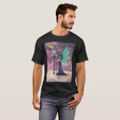 Een levendig dromen fantasy fee draak shirt (Voorkant volledig)