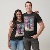 Een levendig dromen fantasy fee draak shirt (Unisex)