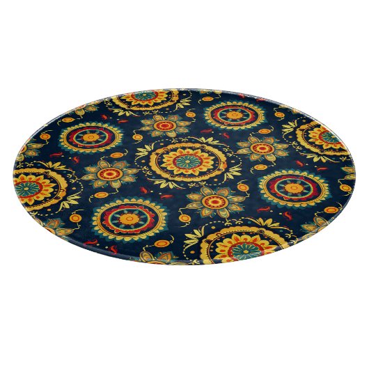 Een levendig eerbetoon aan het hindoeïstische erfg snijplank (Hoek)