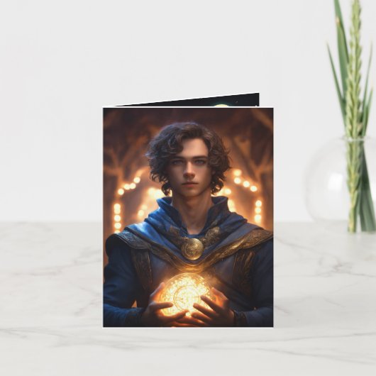 Een levendig festivalWenskaart Bedankkaart (Voorkant)