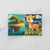 Een levendig festivalWenskaart Bedankkaart (Binnen)