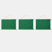 Een levendig groen blad met verschillende aderen i hangend wandkleed (Driedubbel)