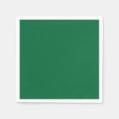 Een levendig groen blad met verschillende aderen i servet (Voorkant)