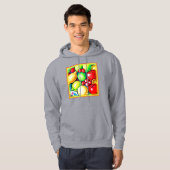 Een levendig kleefmiddel. Bestel nu Hoodie (Voorkant volledig)