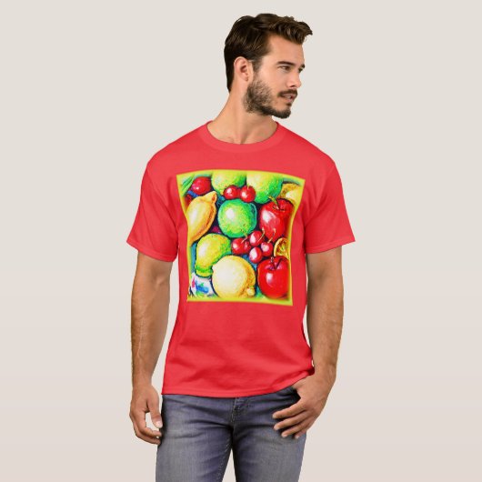 Een levendig kleefmiddel. Bestel nu T-shirt (Voorkant volledig)