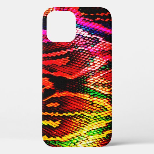 Een levendig, kleurrijk patroonontwerp met abstrac Case-Mate iPhone case (Achterkant)