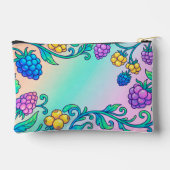 Een levendig psychedelisch bessenpatroon etui (Achterkant)