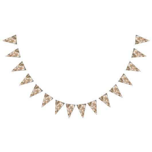 Een levendig stoffenontwerp met ingewikkelde bloem vlaggetjes (Alle)