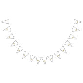 Een levendig, symmetrisch bloemontwerp met int vlaggetjes (Alle)